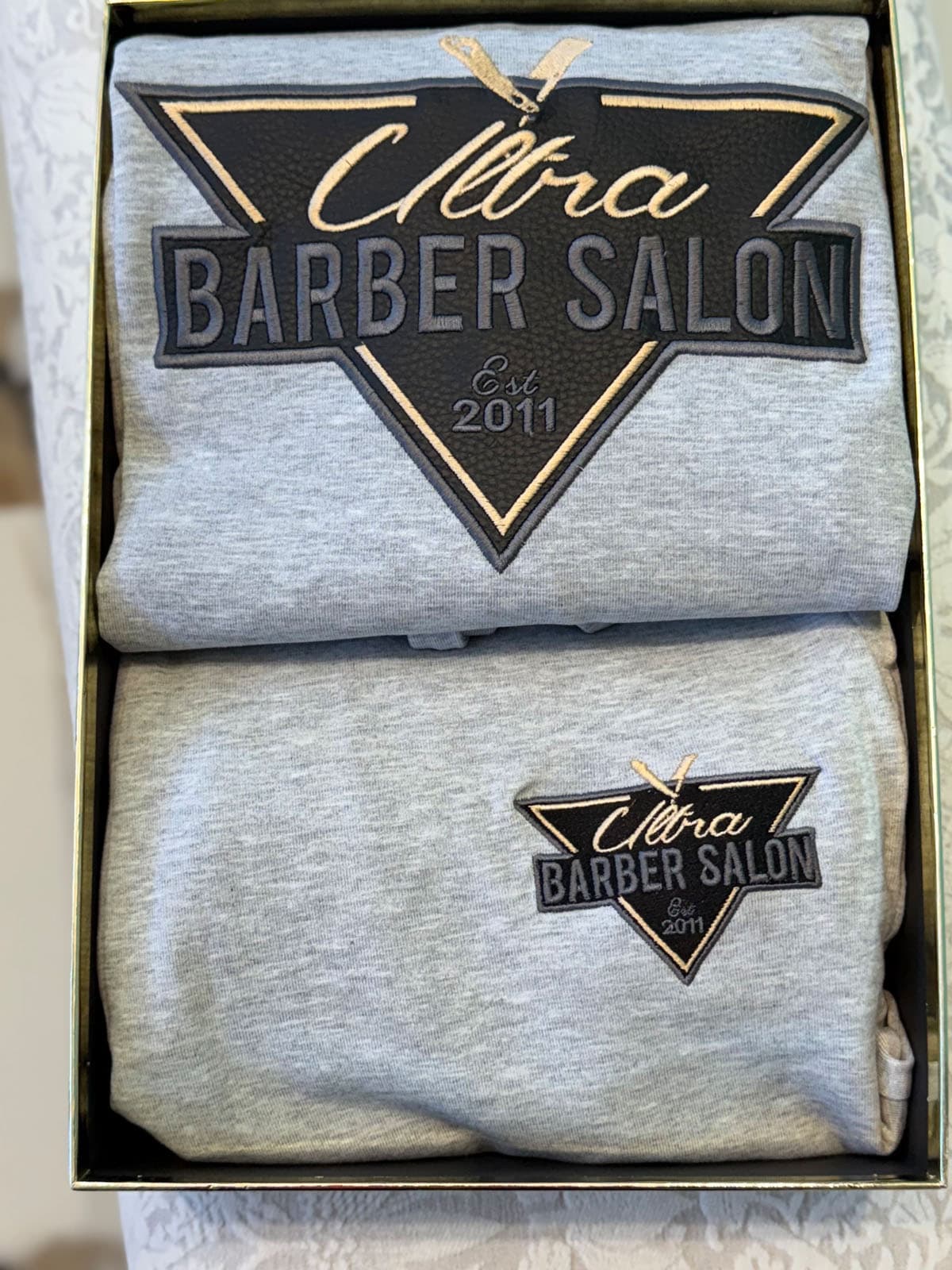 Gray & Gold Hoodie Box Set