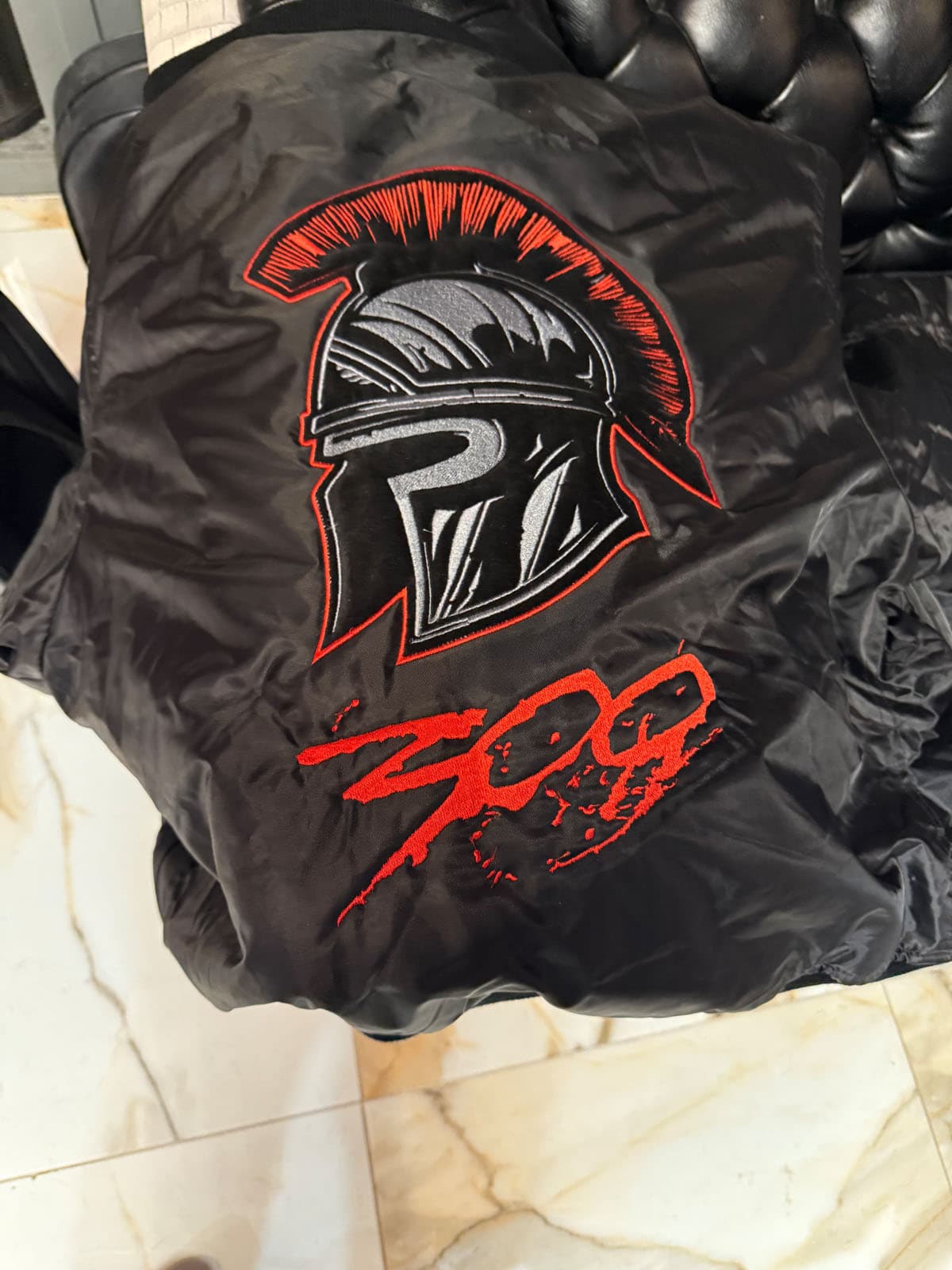 Black 300LE Bomber Jacket