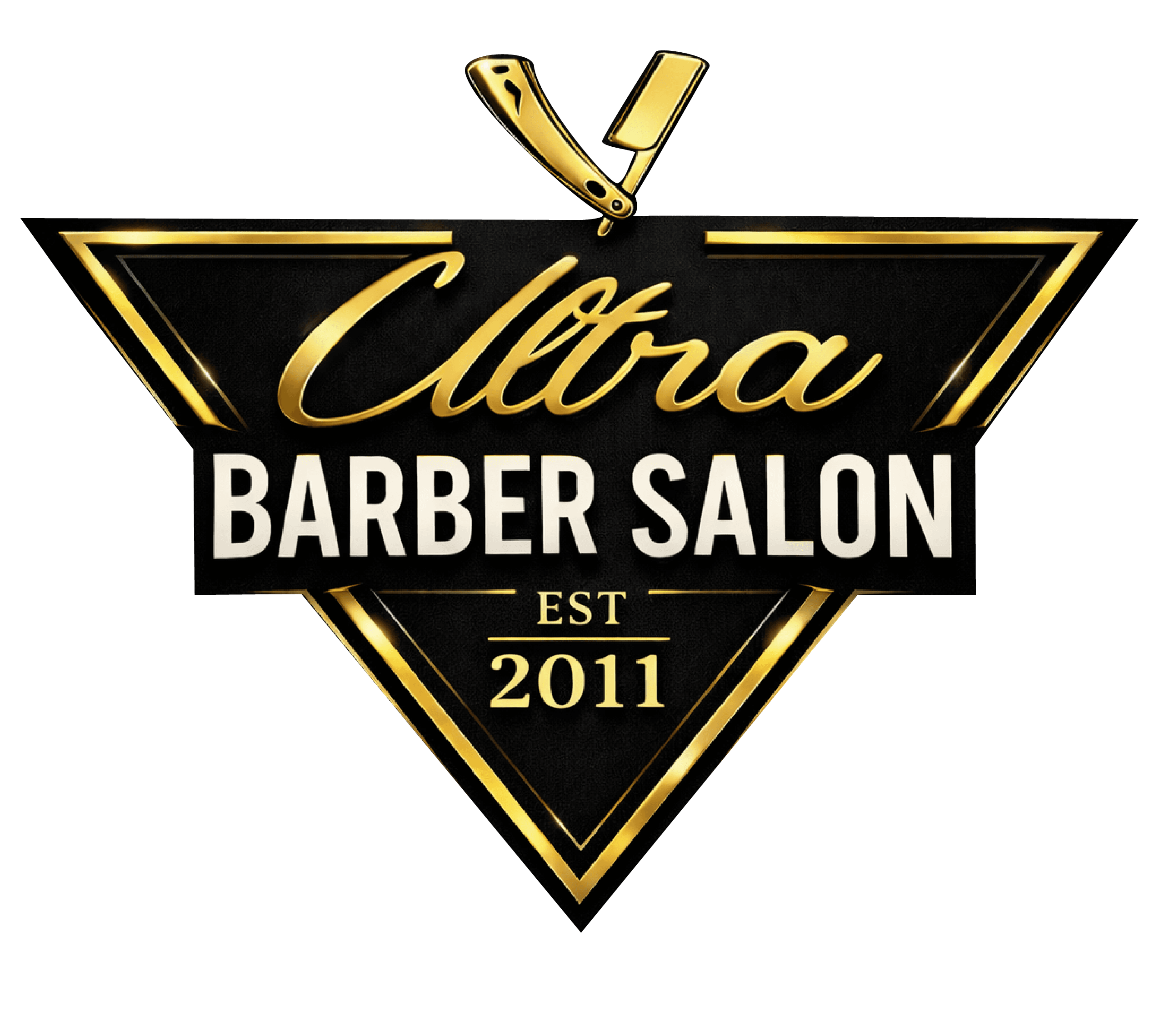 Ultra Barber Salon logo